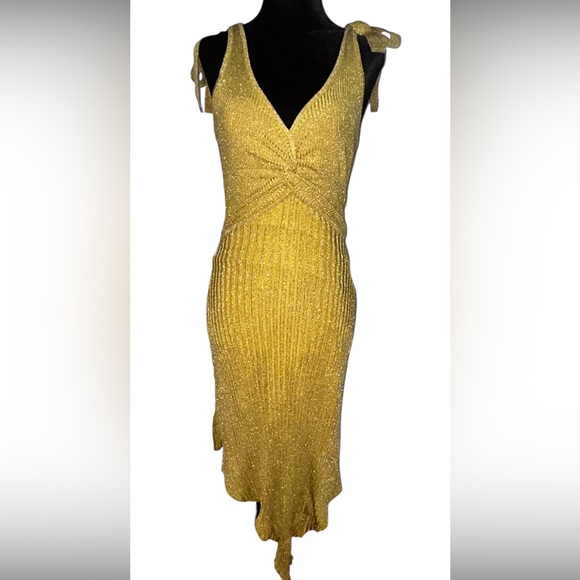 bebe Dresses & Skirts - NWOT Bebe ribbed body con sleeveless midi  dress